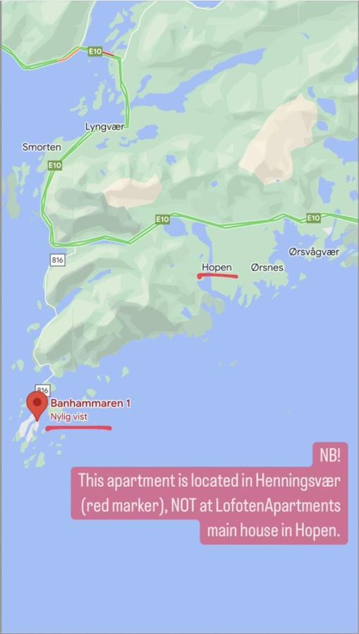 Lofoten Apartments Кабельвог Экстерьер фото